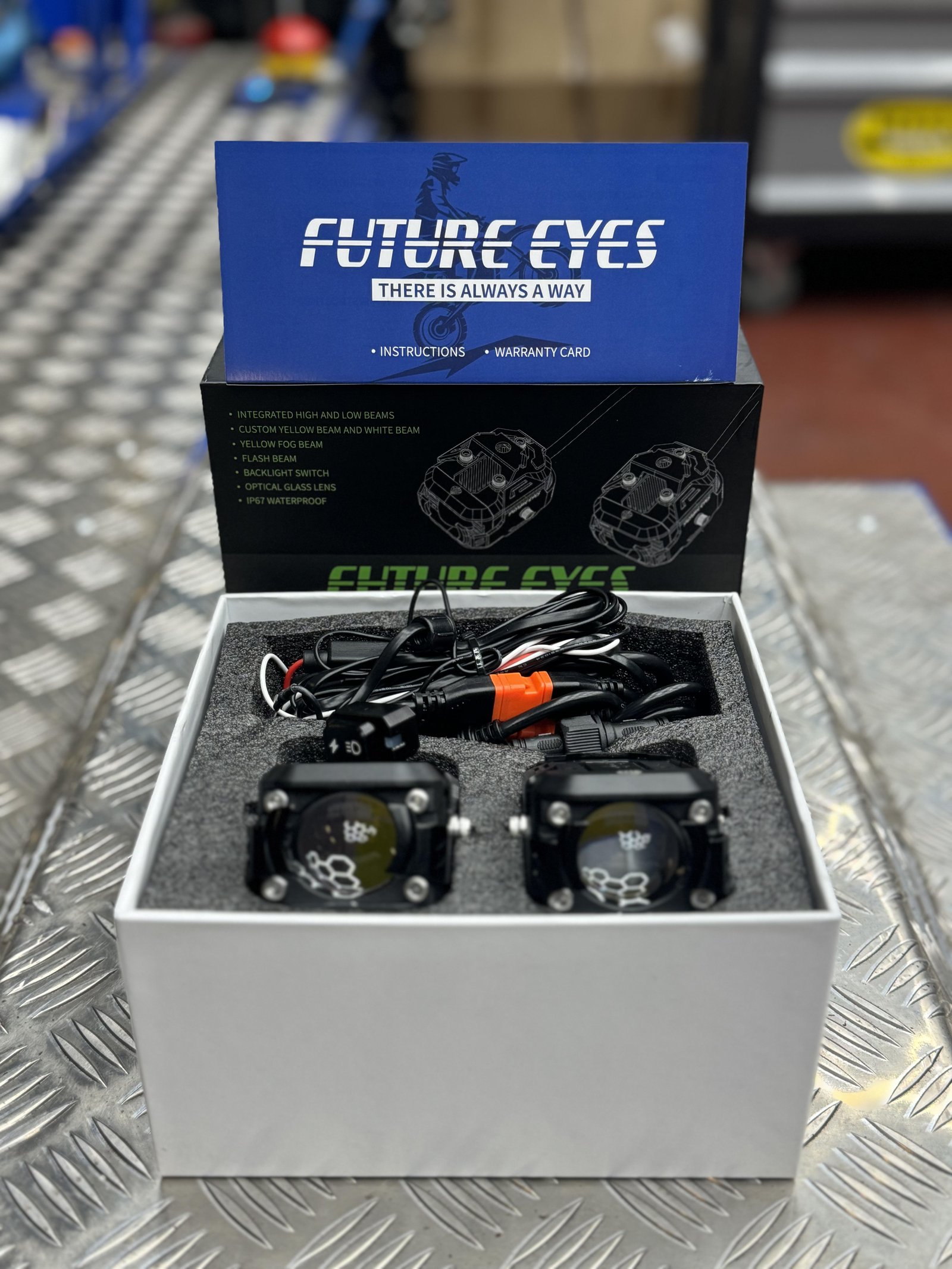 Feux Additionnels Antibrouillard LED FUTURE EYES - F150 60 Watts 🚴♂️